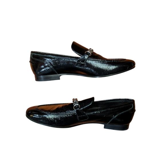 New Rag & Bone Women's Black Loafers Size 10 - Picture 5 of 11